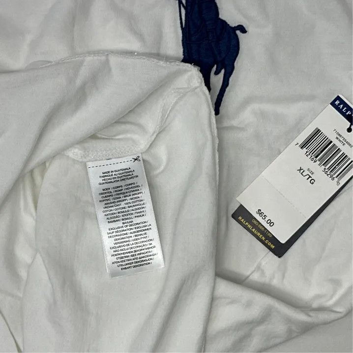 Polo Ralph Lauren Polo Ralph Lauren Solid Logo Embroidered Short-Sleeve T-Shirt Size US XL / EU 56 / 4 - 4 Thumbnail