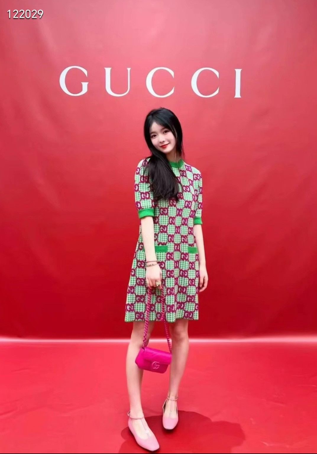 Gucci Gucci Double G Print Knit Dress Size XS / US 0-2 / IT 36-38 - 7 Thumbnail