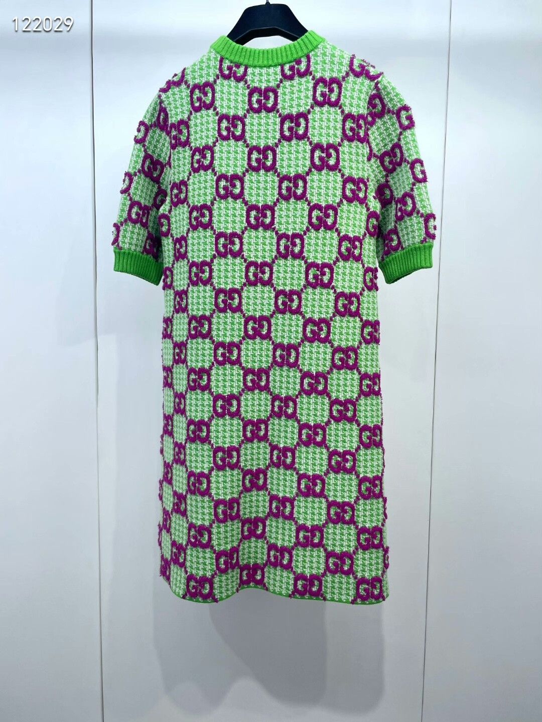 Gucci Gucci Double G Print Knit Dress Size XS / US 0-2 / IT 36-38 - 2 Thumbnail