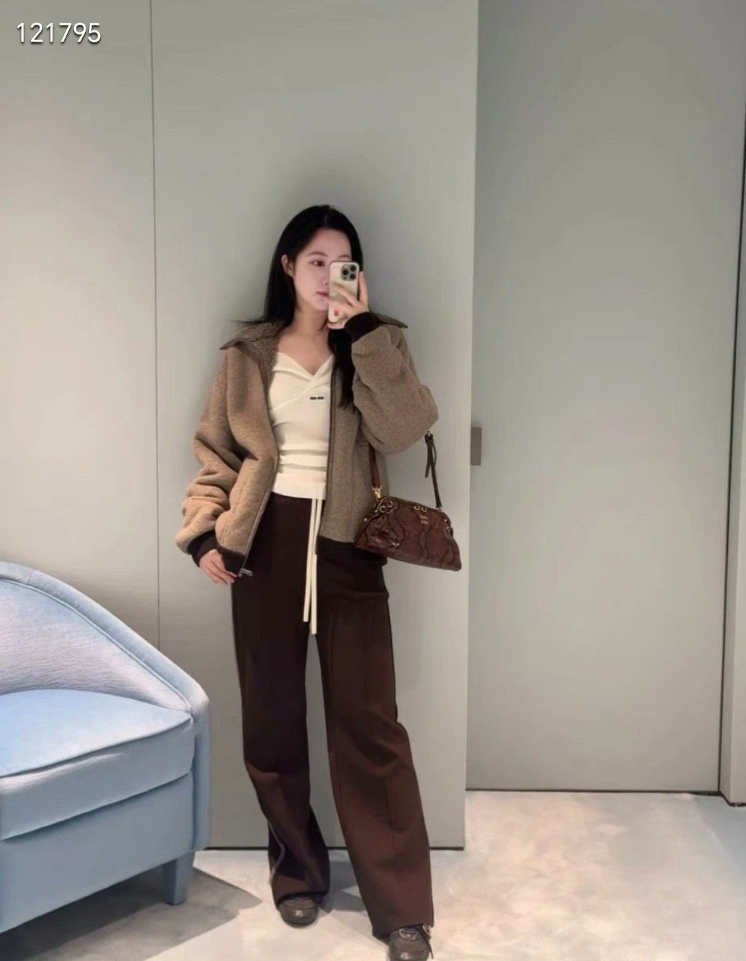 Miu Miu Miu Miu 25 Fleece Zip Jacket Size S / US 4 / IT 40 - 7 Thumbnail