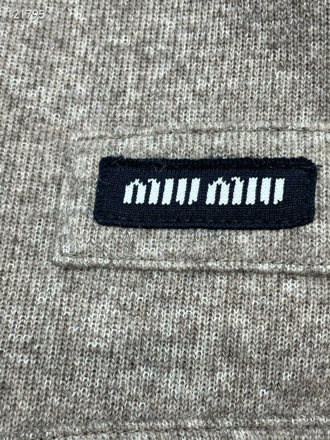 Miu Miu Miu Miu 25 Fleece Zip Jacket Size S / US 4 / IT 40 - 2 Thumbnail