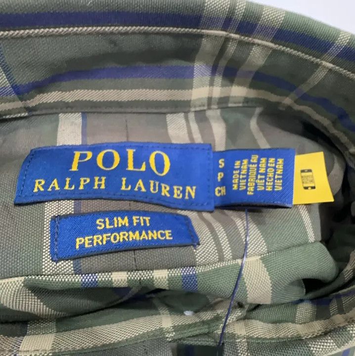 Polo Ralph Lauren Polo Ralph Lauren Green Plaid Long-Sleeve Shirt Size US S / EU 44-46 / 1 - 5 Thumbnail