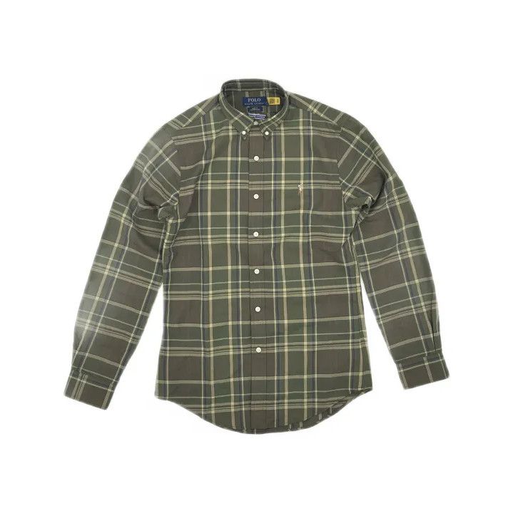 Polo Ralph Lauren Polo Ralph Lauren Green Plaid Long-Sleeve Shirt Size US S / EU 44-46 / 1 - 2 Thumbnail
