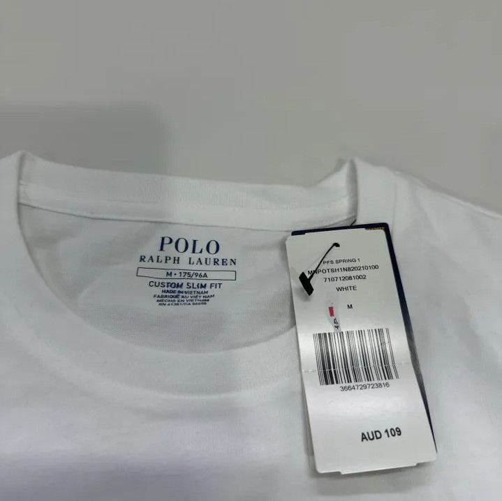 Polo Ralph Lauren Polo Ralph Lauren SS23 Solid Logo Embroidered Short Sleeve T-Shirt Size US M / EU 48-50 / 2 - 4 Thumbnail