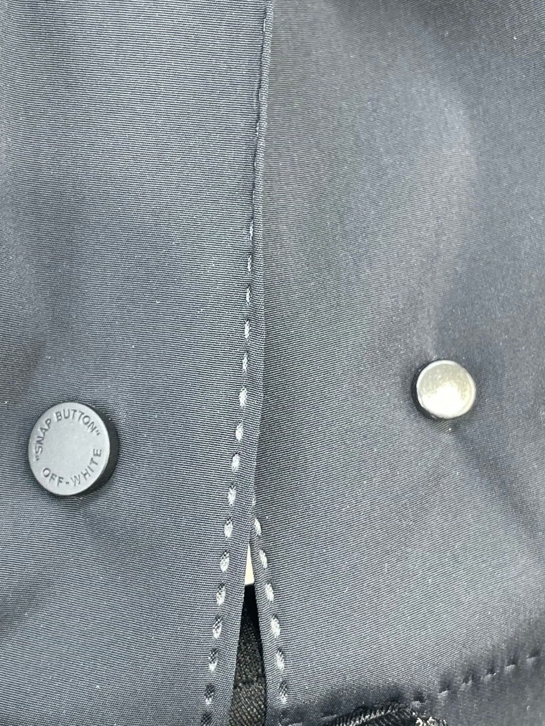 Off-White OFF WHITE Black Letter Trench Coat Size US XXS / EU 40 - 5 Thumbnail