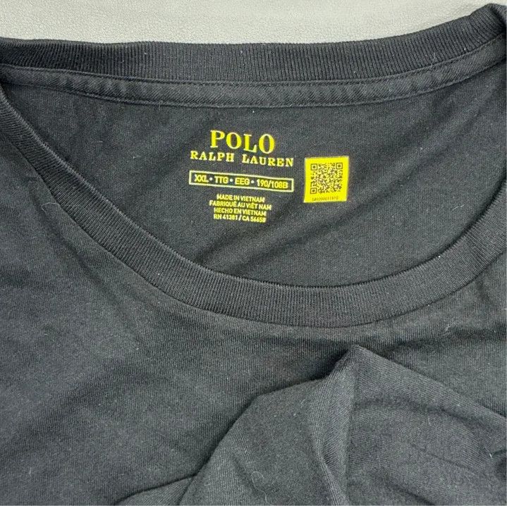 Polo Ralph Lauren Polo Ralph Lauren Solid Crew Neck Long-Sleeve T-Shirt Size US XXL / EU 58 / 5 - 3 Thumbnail