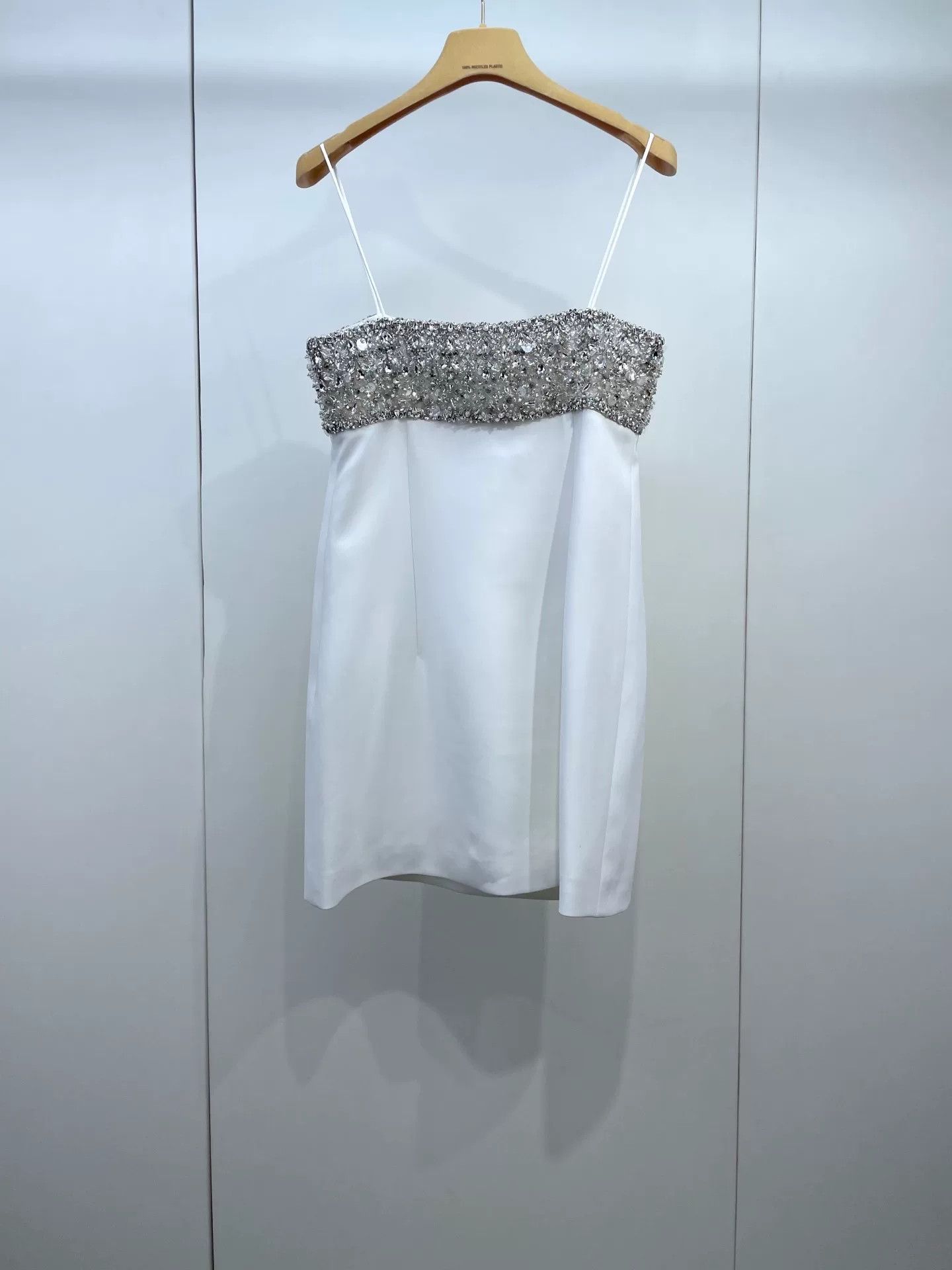 Miu Miu Miu Miu Rhinestone Slip Dress Size S / US 4 / IT 40 - 2 Thumbnail