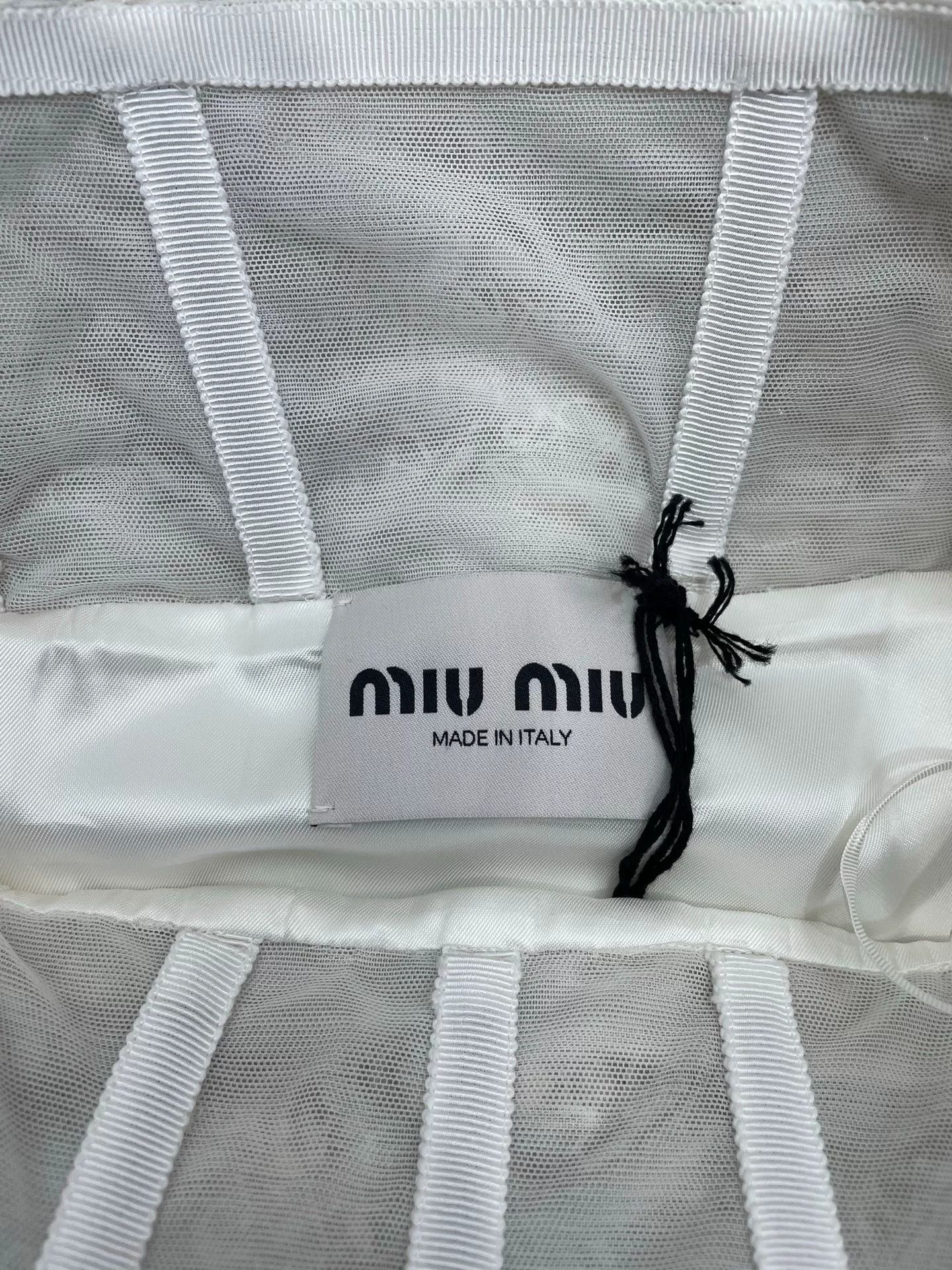Miu Miu Miu Miu Rhinestone Slip Dress Size S / US 4 / IT 40 - 6 Thumbnail