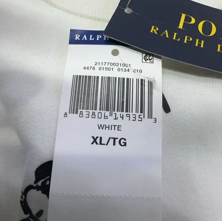 Polo Ralph Lauren Polo Ralph Lauren Pattern Letter Print Crewneck Sweatshirt Size US XL / EU 56 / 4 - 6 Thumbnail