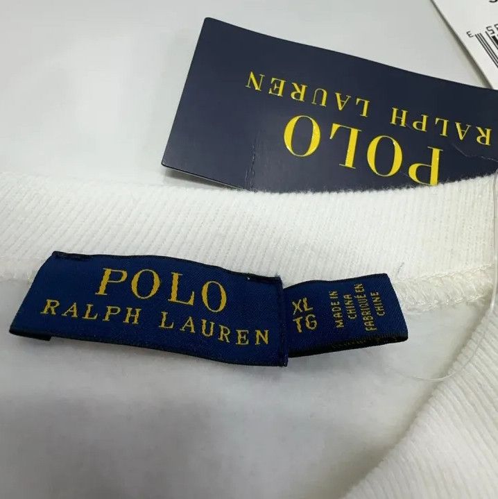 Polo Ralph Lauren Polo Ralph Lauren Pattern Letter Print Crewneck Sweatshirt Size US XL / EU 56 / 4 - 5 Thumbnail