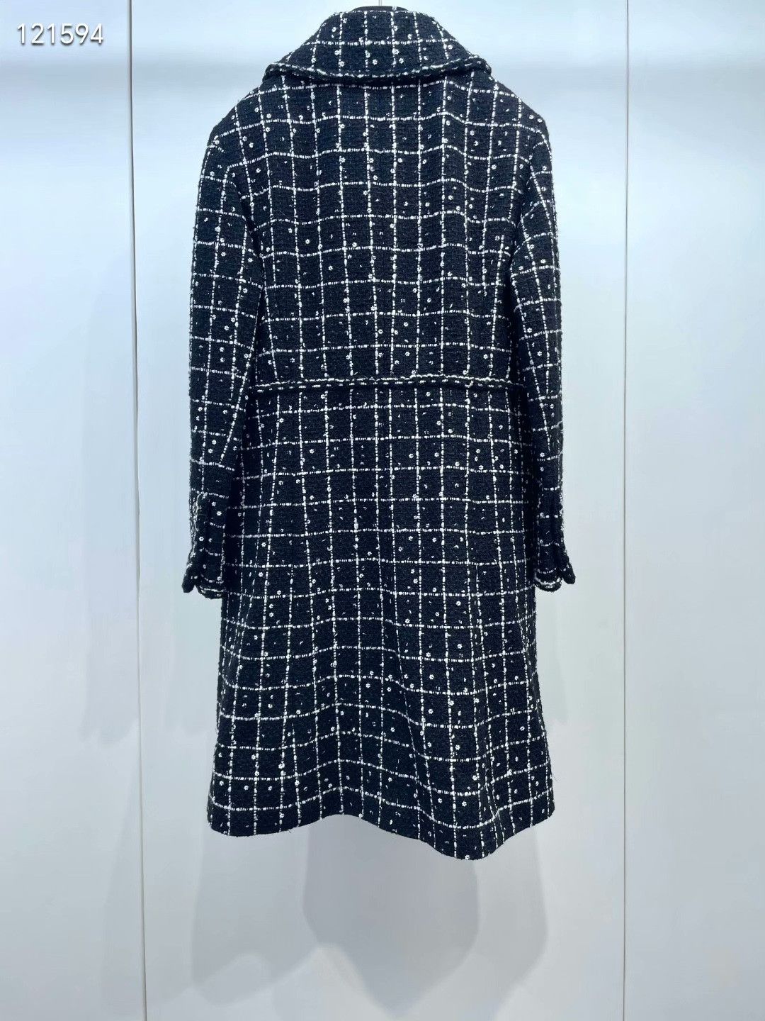 Chanel Chanel Floral Sequin Plaid Dress Coat Size XS / US 0-2 / IT 36-38 - 2 Thumbnail