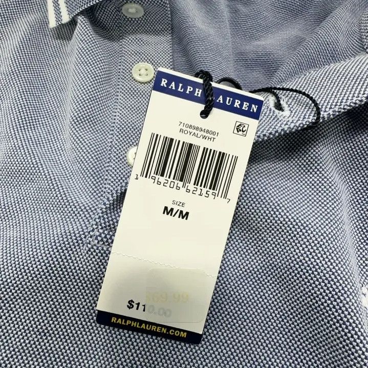 Polo Ralph Lauren Polo Ralph Lauren Logo Stripe Trim Men's Polo Size US M / EU 48-50 / 2 - 5 Thumbnail