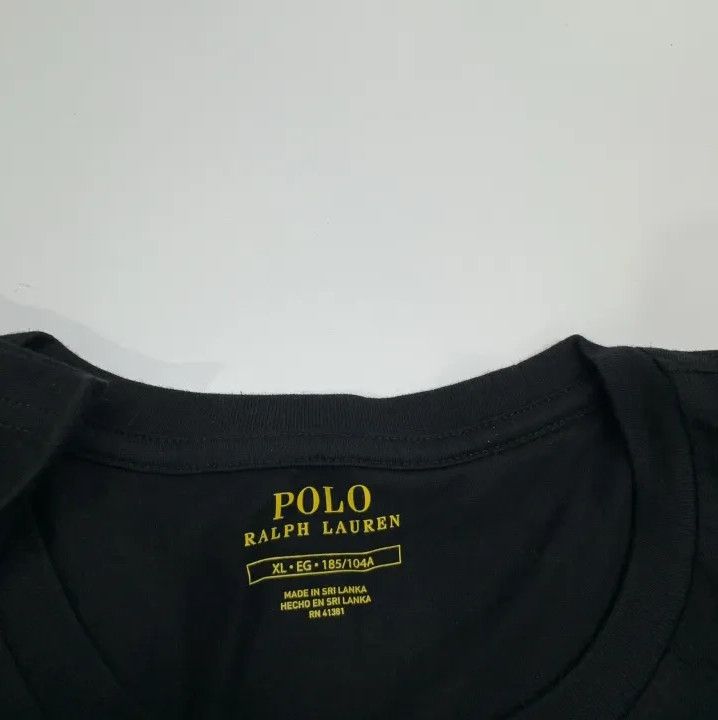 Polo Ralph Lauren Polo Ralph Lauren Men's Solid Logo Embroidered Crewneck T-shirt Size US XL / EU 56 / 4 - 3 Thumbnail