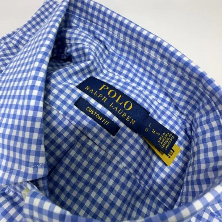 Polo Ralph Lauren Polo Ralph Lauren FW23 Logo Embroidered Check Long-Sleeve Shirt Size US L / EU 52-54 / 3 - 4 Thumbnail