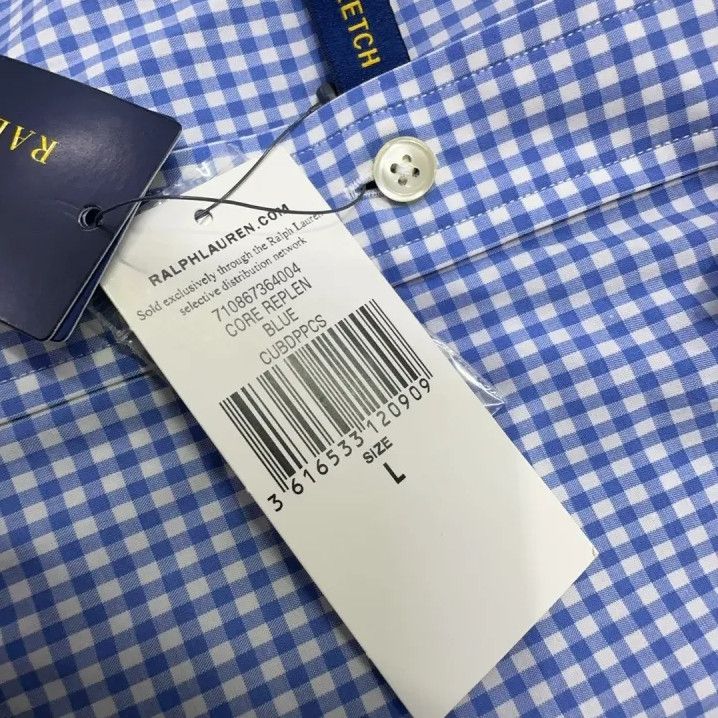 Polo Ralph Lauren Polo Ralph Lauren FW23 Logo Embroidered Check Long-Sleeve Shirt Size US L / EU 52-54 / 3 - 5 Thumbnail