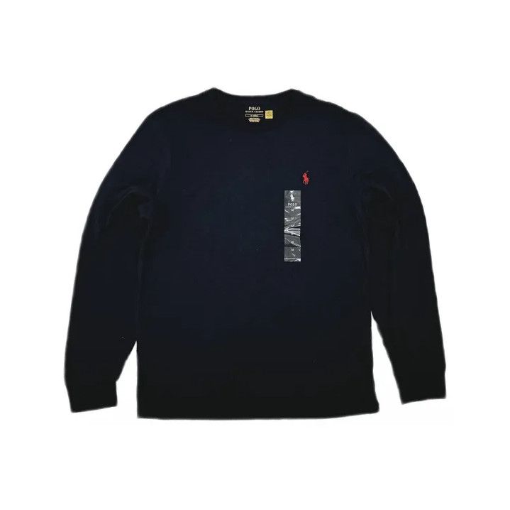 Polo Ralph Lauren Polo Ralph Lauren FW22 Solid Crew Neck Long-Sleeve T-Shirt Size US M / EU 48-50 / 2 - 2 Thumbnail