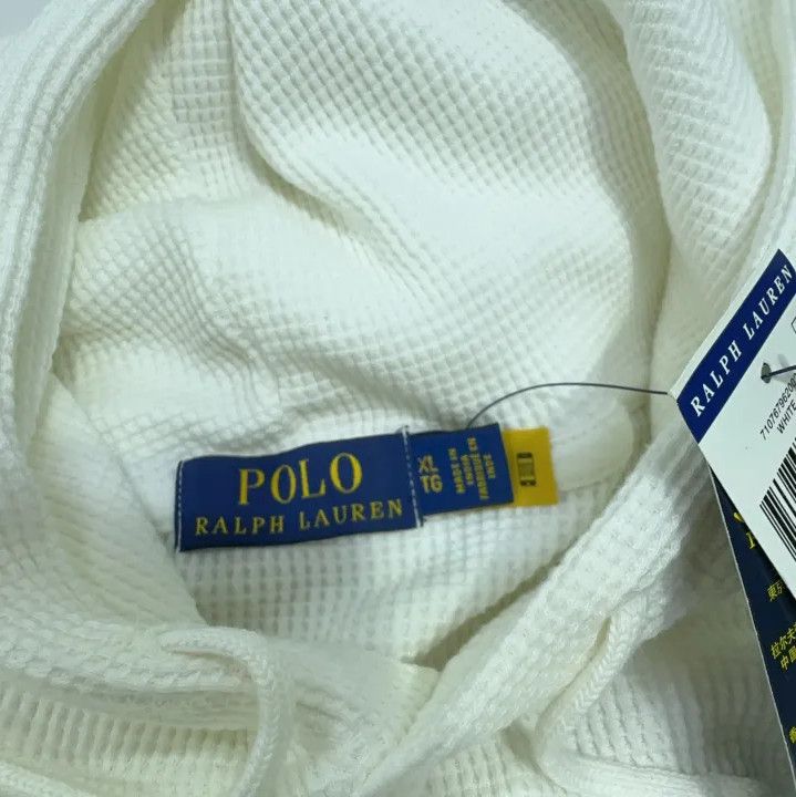 Polo Ralph Lauren Polo Ralph Lauren Logo Embroidered Hooded Sweatshirt Size US XL / EU 56 / 4 - 6 Thumbnail