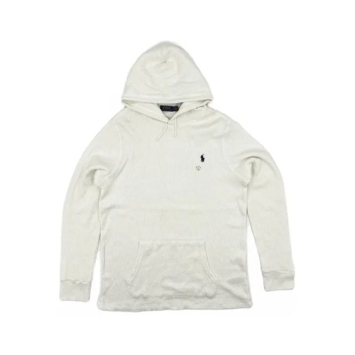 Polo Ralph Lauren Polo Ralph Lauren Logo Embroidered Hooded Sweatshirt Size US XL / EU 56 / 4 - 2 Thumbnail