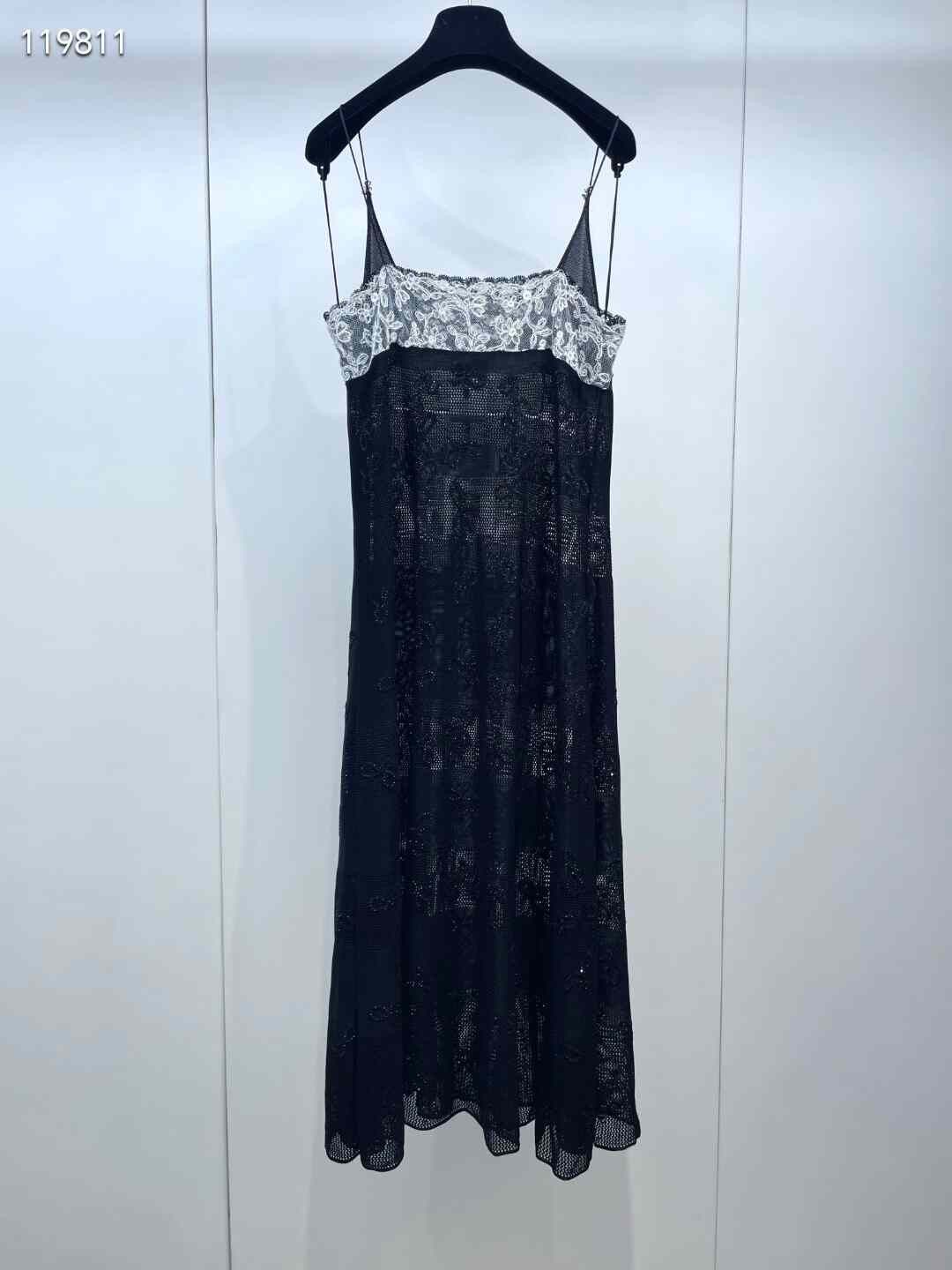 Chanel Chanel 2024 Crystal Bow Cutout Dress Size S / US 4 / IT 40 - 2 Thumbnail