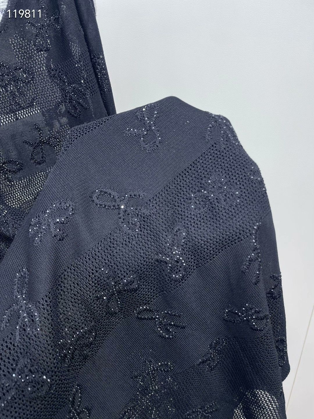 Chanel Chanel 2024 Crystal Bow Cutout Dress Size S / US 4 / IT 40 - 4 Thumbnail