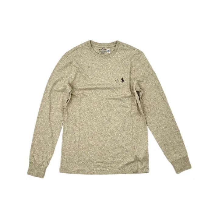 Polo Ralph Lauren Polo Ralph Lauren Beige Long-Sleeve T-Shirt Size US S / EU 44-46 / 1 - 2 Thumbnail
