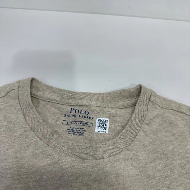 Polo Ralph Lauren Polo Ralph Lauren Beige Long-Sleeve T-Shirt Size US S / EU 44-46 / 1 - 4 Thumbnail