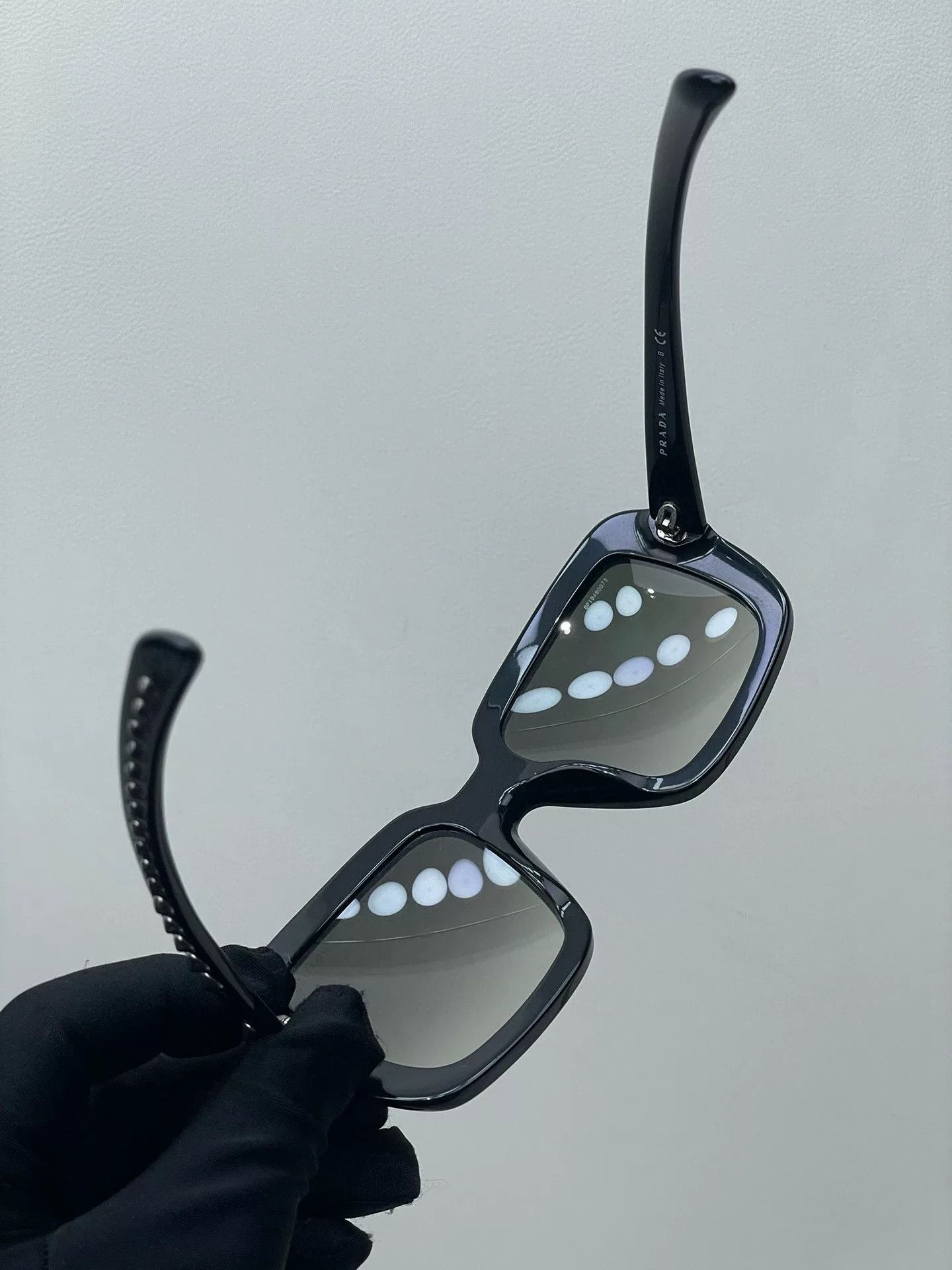 Prada PRADA Studded Sunglasses Clearance Size ONE SIZE - 5 Thumbnail