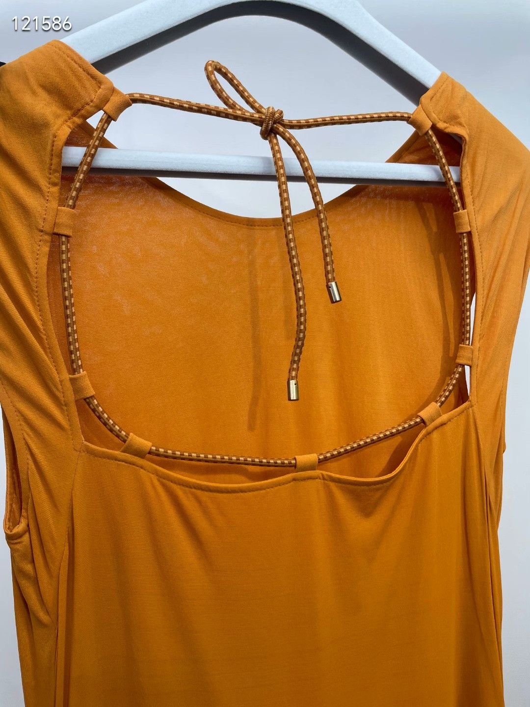 Hermes Hermes Runway Backless Silk Dress Size XS / US 0-2 / IT 36-38 - 3 Thumbnail