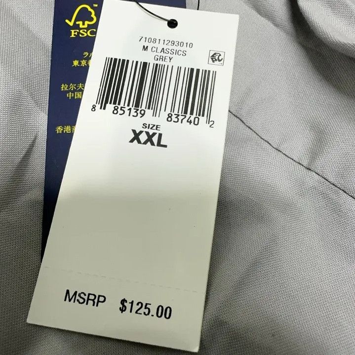 Polo Ralph Lauren Polo Ralph Lauren Gray Long Sleeve Oxford Shirt Size US XXL / EU 58 / 5 - 5 Thumbnail