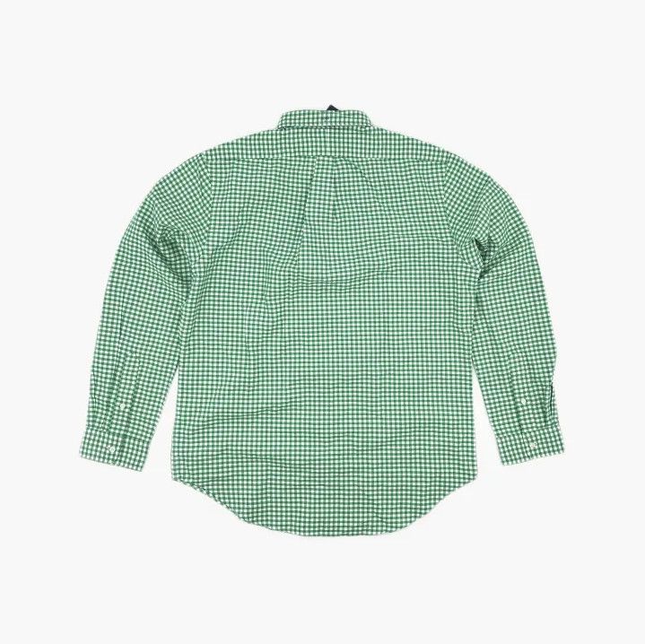 Polo Ralph Lauren Polo Ralph Lauren SS23 Green Check Long-Sleeve Shirt Size US L / EU 52-54 / 3 - 3 Thumbnail