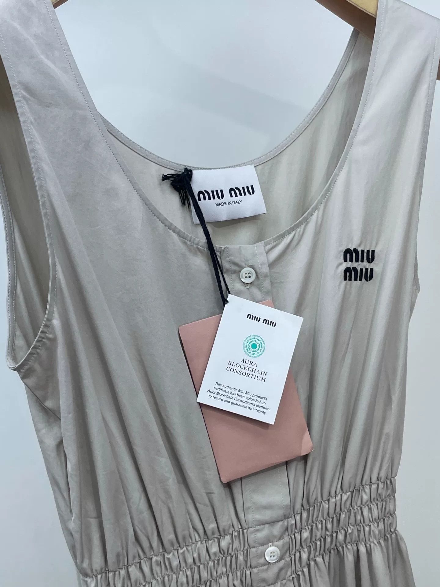 Miu Miu Miu Miu 2025 Summer New Dress Size S / US 4 / IT 40 - 4 Thumbnail