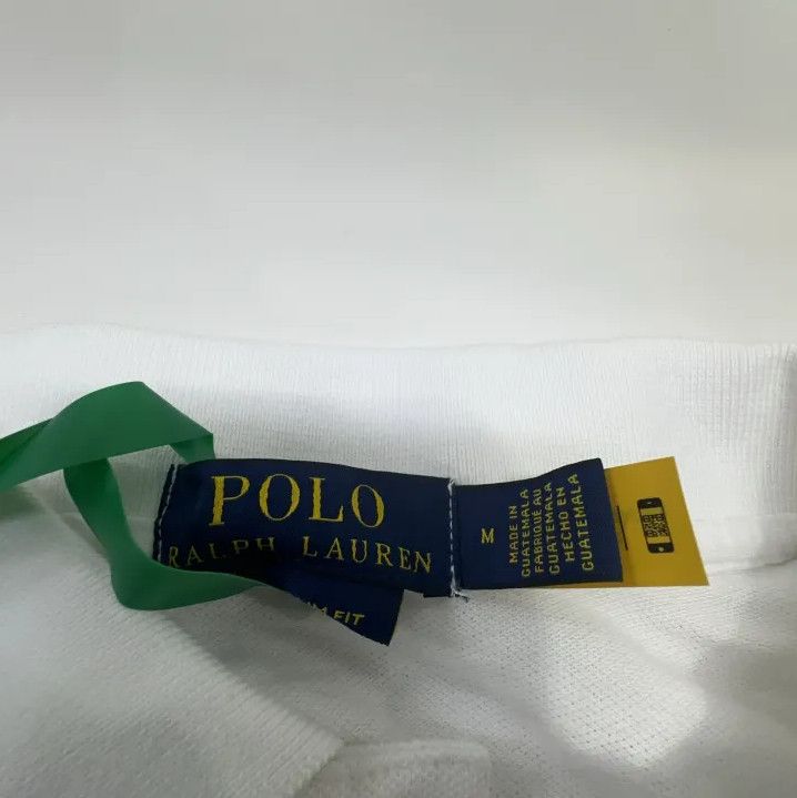 Polo Ralph Lauren Polo Ralph Lauren Men's White Logo Polo Shirt Size US M / EU 48-50 / 2 - 4 Thumbnail