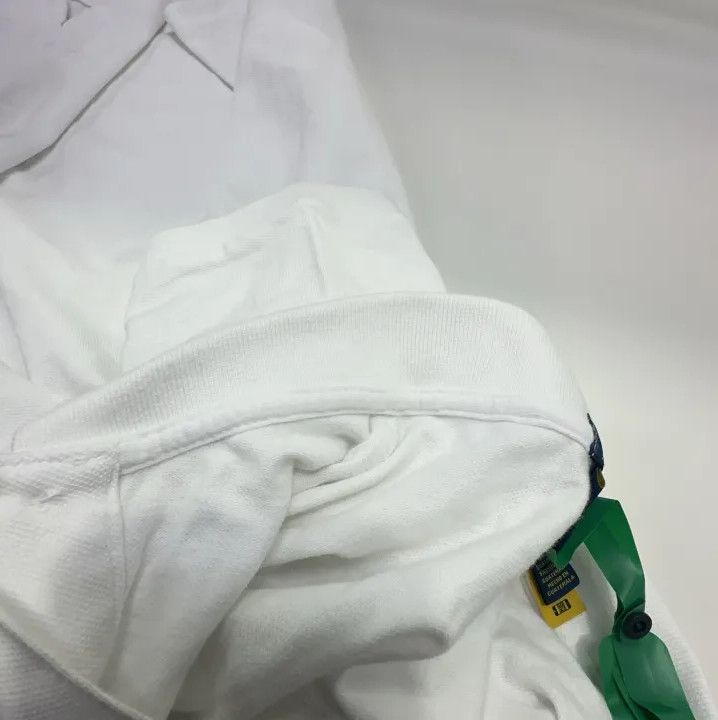Polo Ralph Lauren Polo Ralph Lauren Men's White Logo Polo Shirt Size US M / EU 48-50 / 2 - 13 Thumbnail