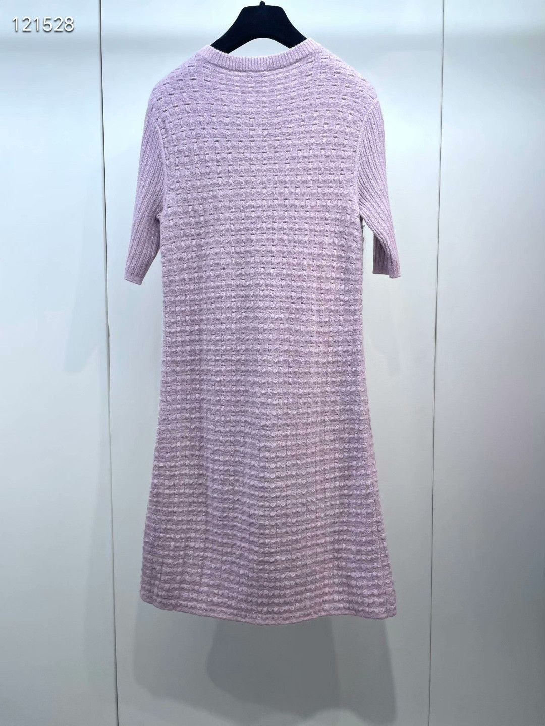 Chanel Chanel Gold Thread Knit Dress Size XS / US 0-2 / IT 36-38 - 2 Thumbnail