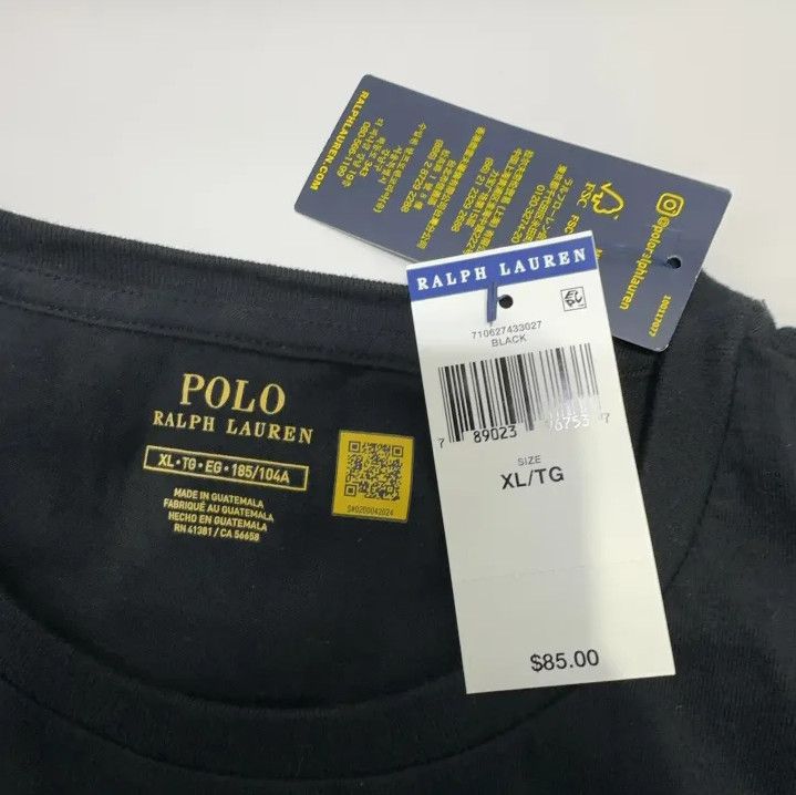 Polo Ralph Lauren Polo Ralph Lauren FW22 Men's Solid Long-Sleeve T-Shirt Size US XL / EU 56 / 4 - 5 Thumbnail