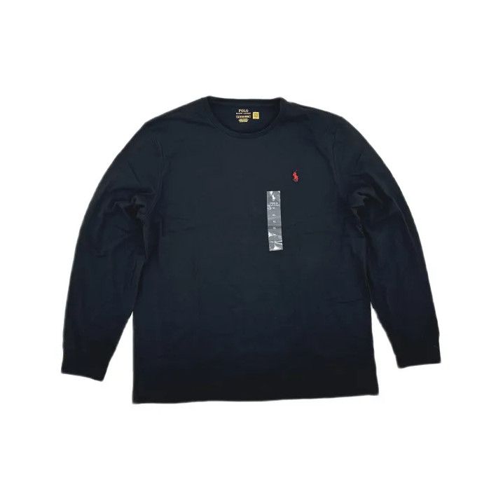 Polo Ralph Lauren Polo Ralph Lauren FW22 Men's Solid Long-Sleeve T-Shirt Size US XL / EU 56 / 4 - 2 Thumbnail