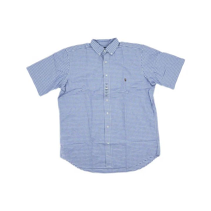 Polo Ralph Lauren Polo Ralph Lauren Check Short-Sleeve Shirt Size US XL / EU 56 / 4 - 2 Thumbnail