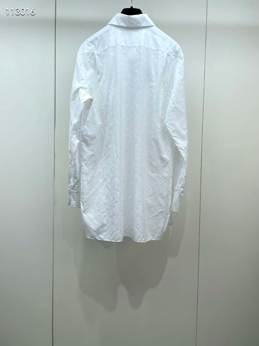 Chanel Chanel 24C Logo Button Long Shirt Size XXS / US 00 / IT 34 - 2 Thumbnail