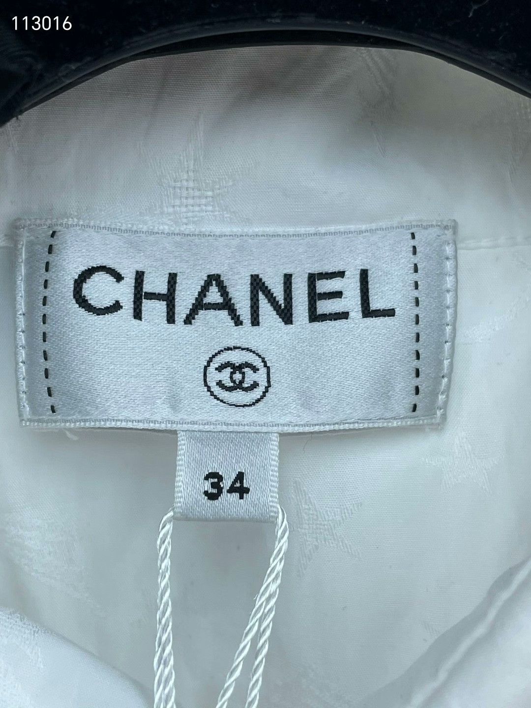 Chanel Chanel 24C Logo Button Long Shirt Size XXS / US 00 / IT 34 - 5 Thumbnail
