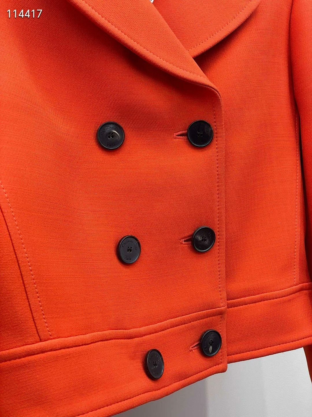 Dior Dior 2022 SS Orange Double-Breasted Coat Size XS / US 0-2 / IT 36-38 - 7 Thumbnail