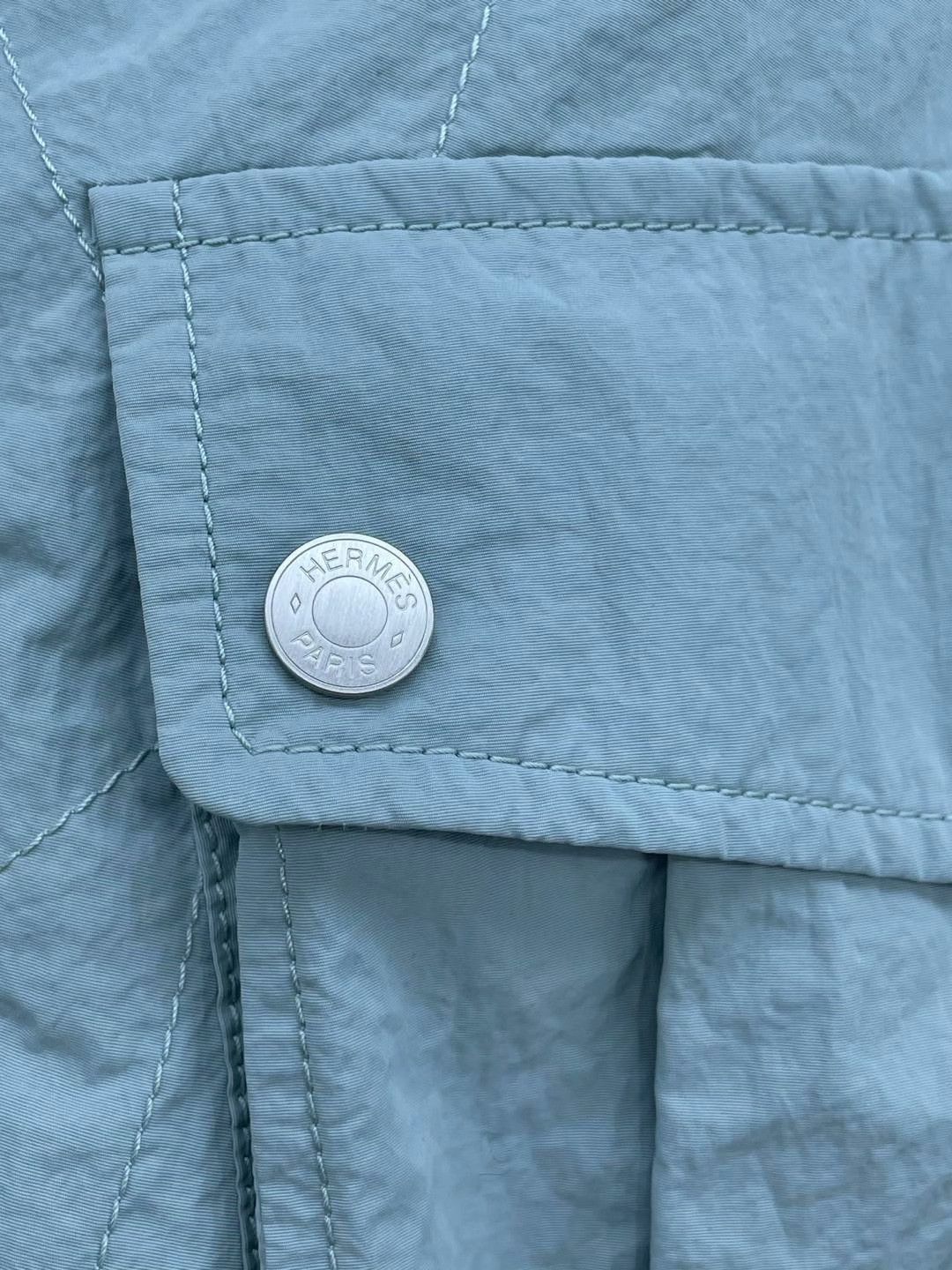 Hermes Hermes Blue Jacket Size US S / EU 44-46 / 1 - 5 Thumbnail