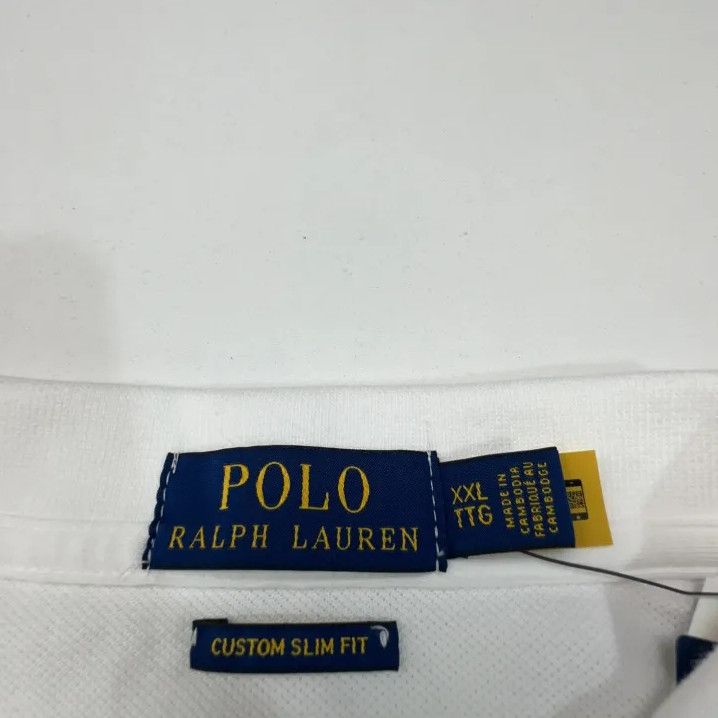 Polo Ralph Lauren Polo Ralph Lauren Classic Logo Embroidered Short Sleeve Polo Size US XXL / EU 58 / 5 - 4 Thumbnail