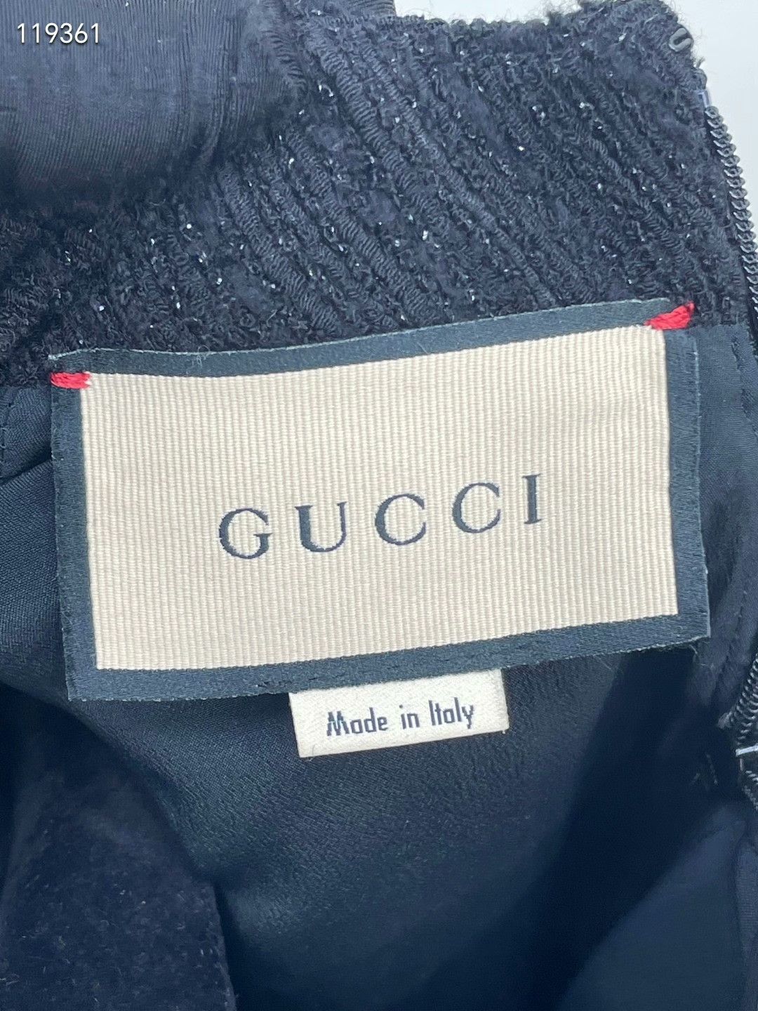 Gucci Gucci Black Logo Buckle Dress Size S / US 4 / IT 40 - 6 Thumbnail