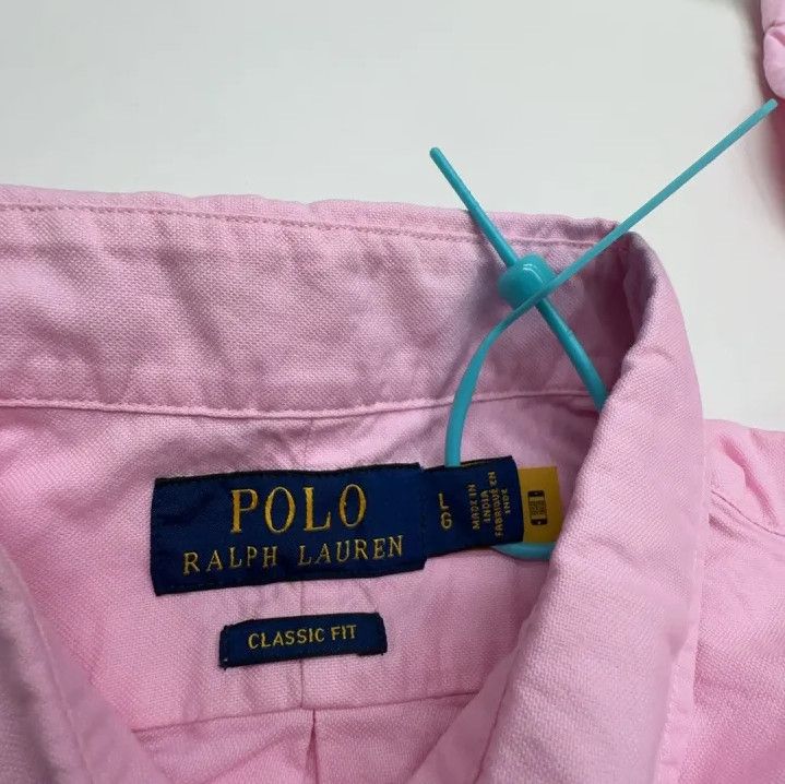Polo Ralph Lauren Polo Ralph Lauren SS22 Solid Logo Embroidery Long Sleeve Shirt Size US L / EU 52-54 / 3 - 2 Thumbnail
