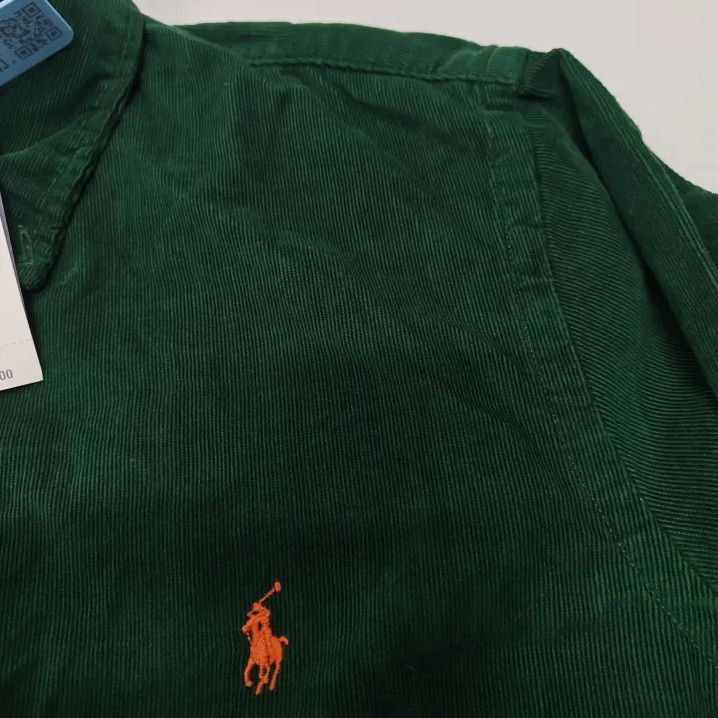 Polo Ralph Lauren Polo Ralph Lauren Men's Green Long-Sleeve Button Shirt Size US M / EU 48-50 / 2 - 5 Thumbnail
