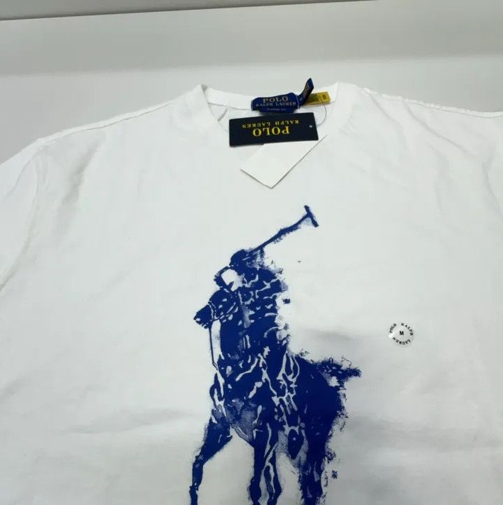 Polo Ralph Lauren Polo Ralph Lauren Big Pony Splatter Logo Short Sleeve T-Shirt Size US M / EU 48-50 / 2 - 5 Thumbnail