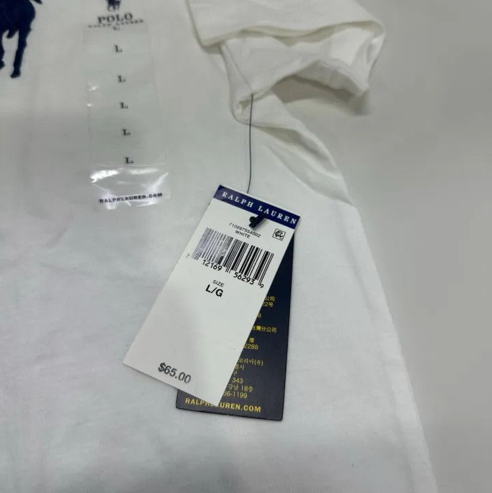 Polo Ralph Lauren Polo Ralph Lauren SS23 Solid Logo Embroidered Short Sleeve T-Shirt Size US L / EU 52-54 / 3 - 5 Thumbnail