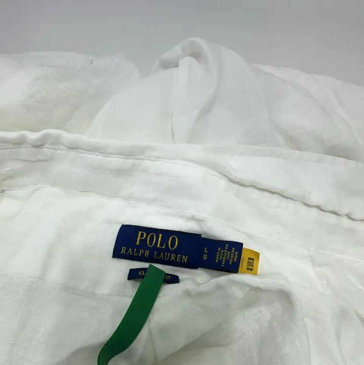 Polo Ralph Lauren Polo Ralph Lauren SS23 White Logo Short Sleeve Shirt Size US L / EU 52-54 / 3 - 4 Thumbnail