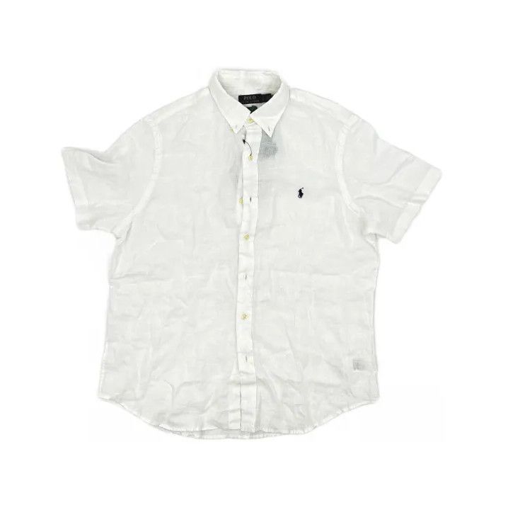 Polo Ralph Lauren Polo Ralph Lauren SS23 White Logo Short Sleeve Shirt Size US L / EU 52-54 / 3 - 2 Thumbnail