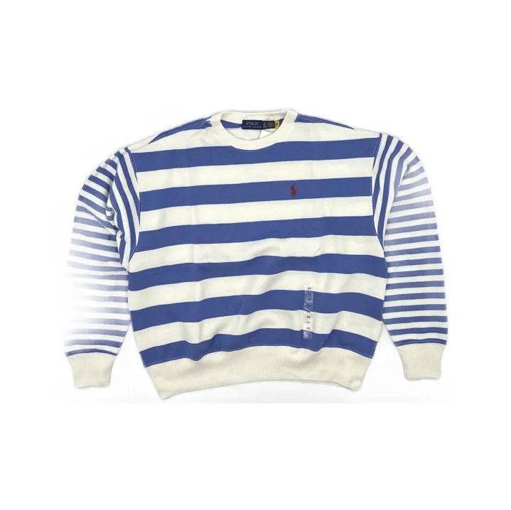 Polo Ralph Lauren Polo Ralph Lauren Wide Stripe Long-Sleeve Sweatshirt Size US XS / EU 42 / 0 - 2 Thumbnail